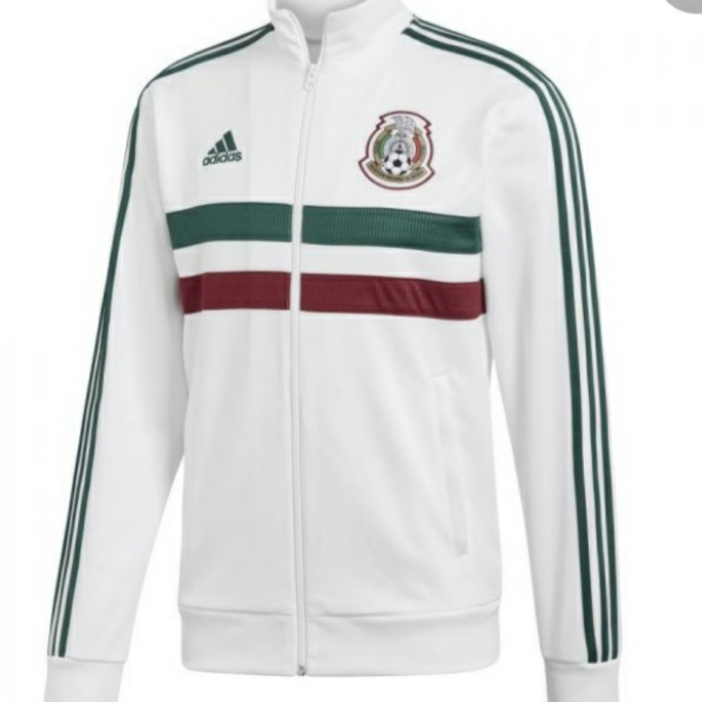 Adidas Mexican Soccer Track Jacket, Small